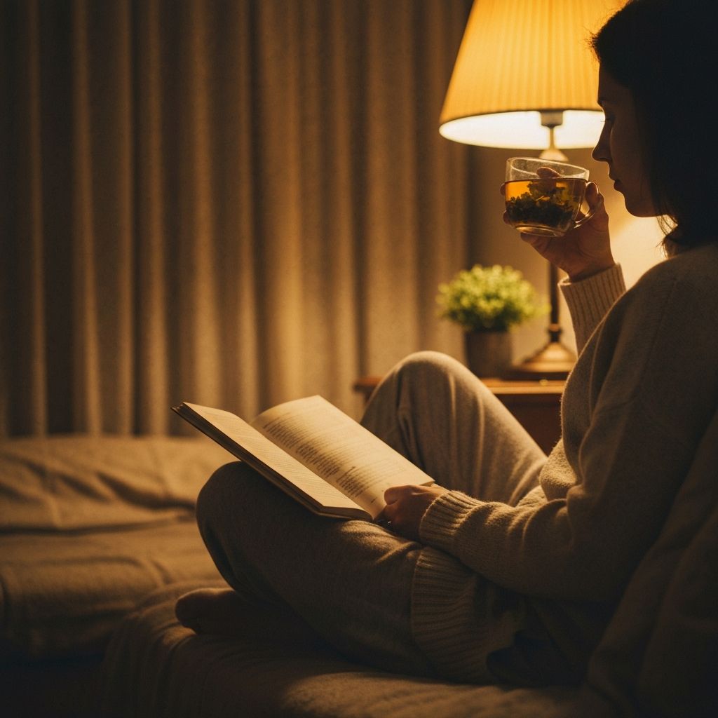 Quiet evening routine